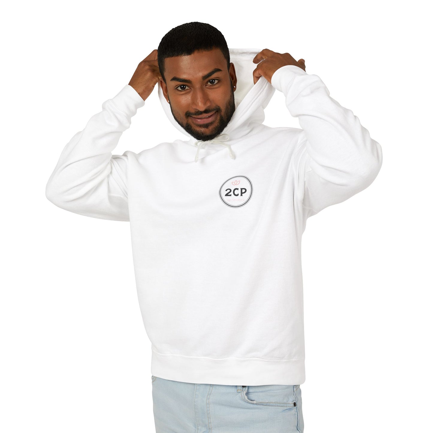 Kindness Looks Good on Me Hoodie - Unisex Lightweight Sweatshirt, Gift for Friends, Positive Vibes, Inspirational Clothing, Casual Wear