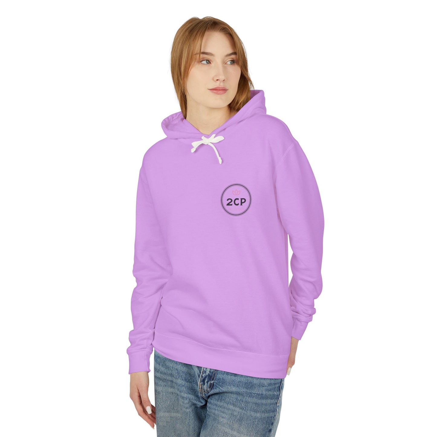 Kindness Looks Good on Me Hoodie - Unisex Lightweight Sweatshirt, Gift for Friends, Positive Vibes, Inspirational Clothing, Casual Wear