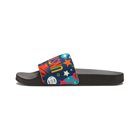 Unstoppable Youth Sandals - Colorful Removable-Strap Slip-Ons for Summer Fun