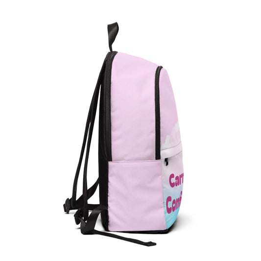 Carrying Confidence Cloud Backpack, Motivational Bag, Unisex School Backpack, Casual Everyday Use, Great for Gifting