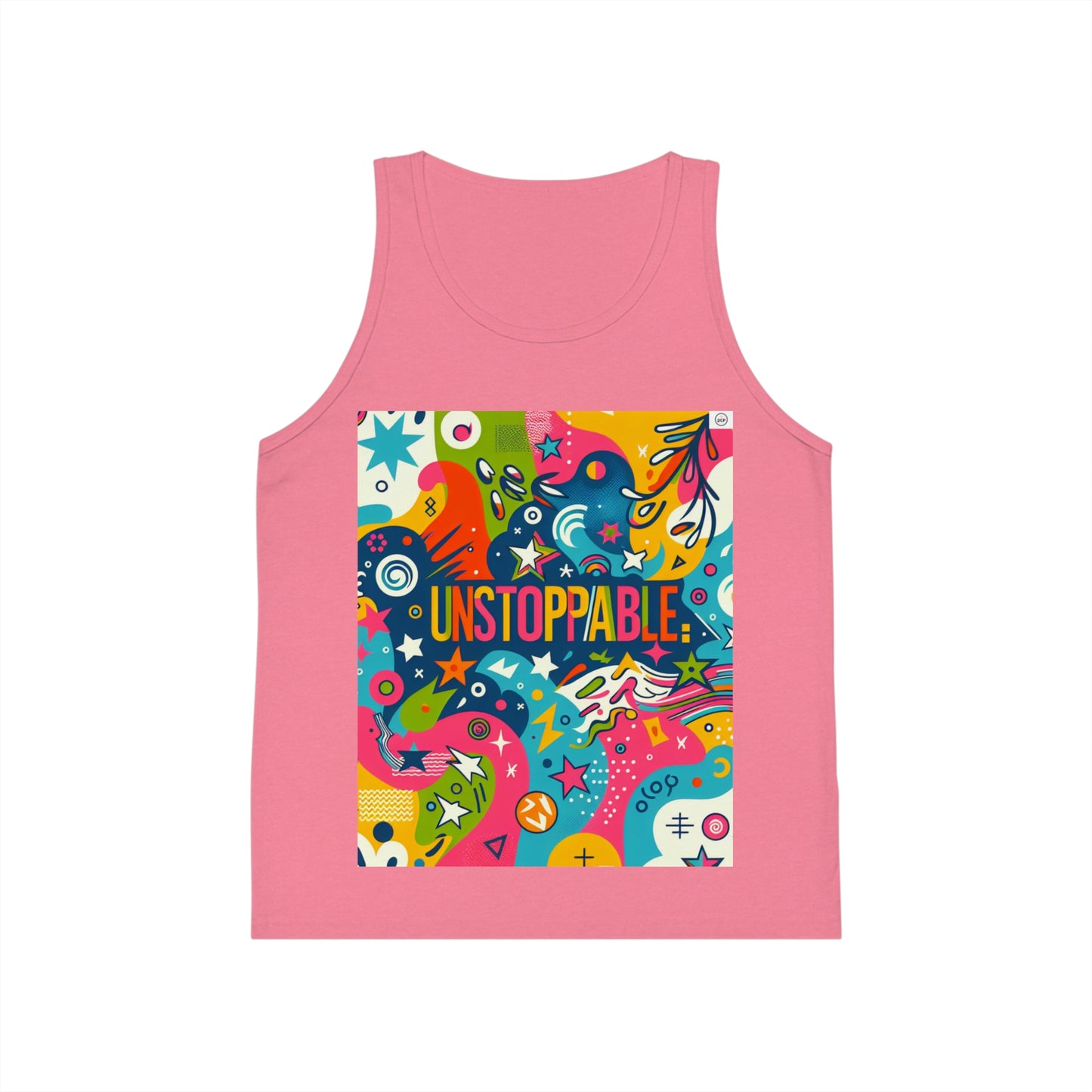 Kids Jersey Tank Top - "Unstoppable"