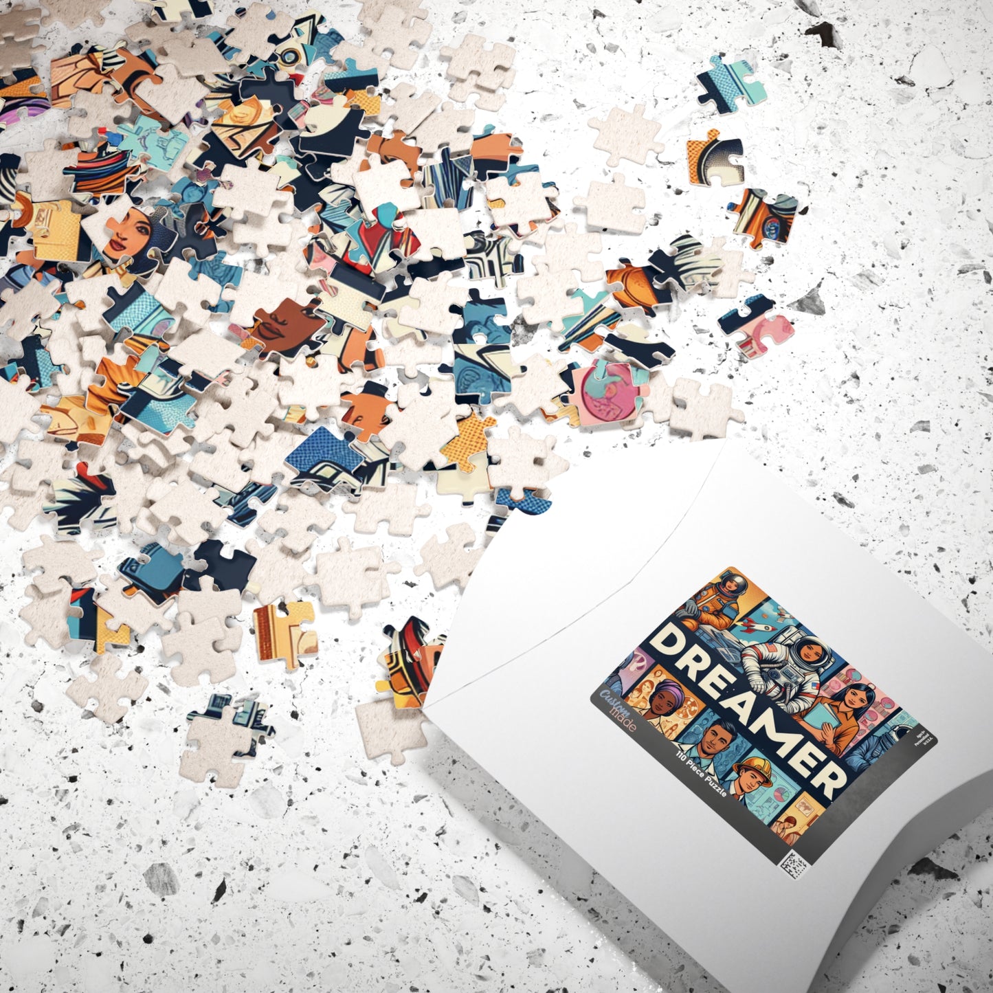 Dreamer Careers Collage Puzzle — Inspirational STEM & Career Jigsaw (110–1014 pcs)