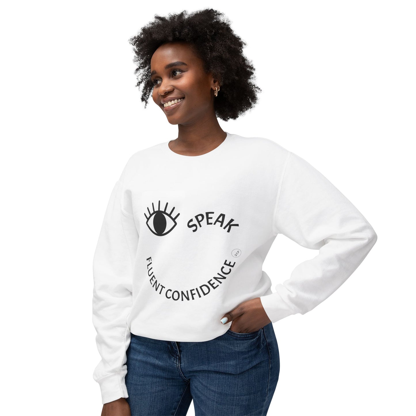Confidence Quote Crewneck Sweatshirt, Motivational Apparel, Gift for Graduates, Casual Wear, Comfort Clothing, Self-Esteem Boost