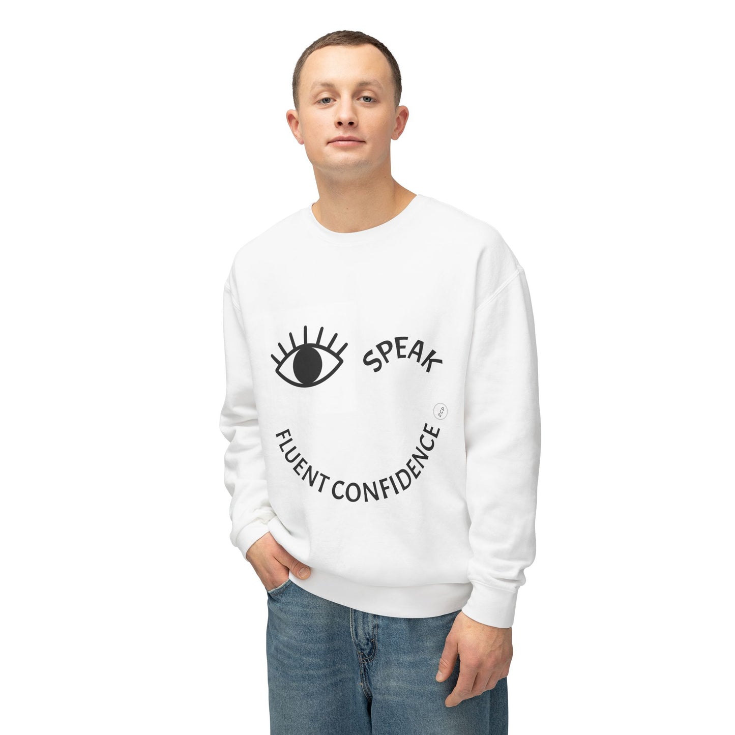 Confidence Quote Crewneck Sweatshirt, Motivational Apparel, Gift for Graduates, Casual Wear, Comfort Clothing, Self-Esteem Boost