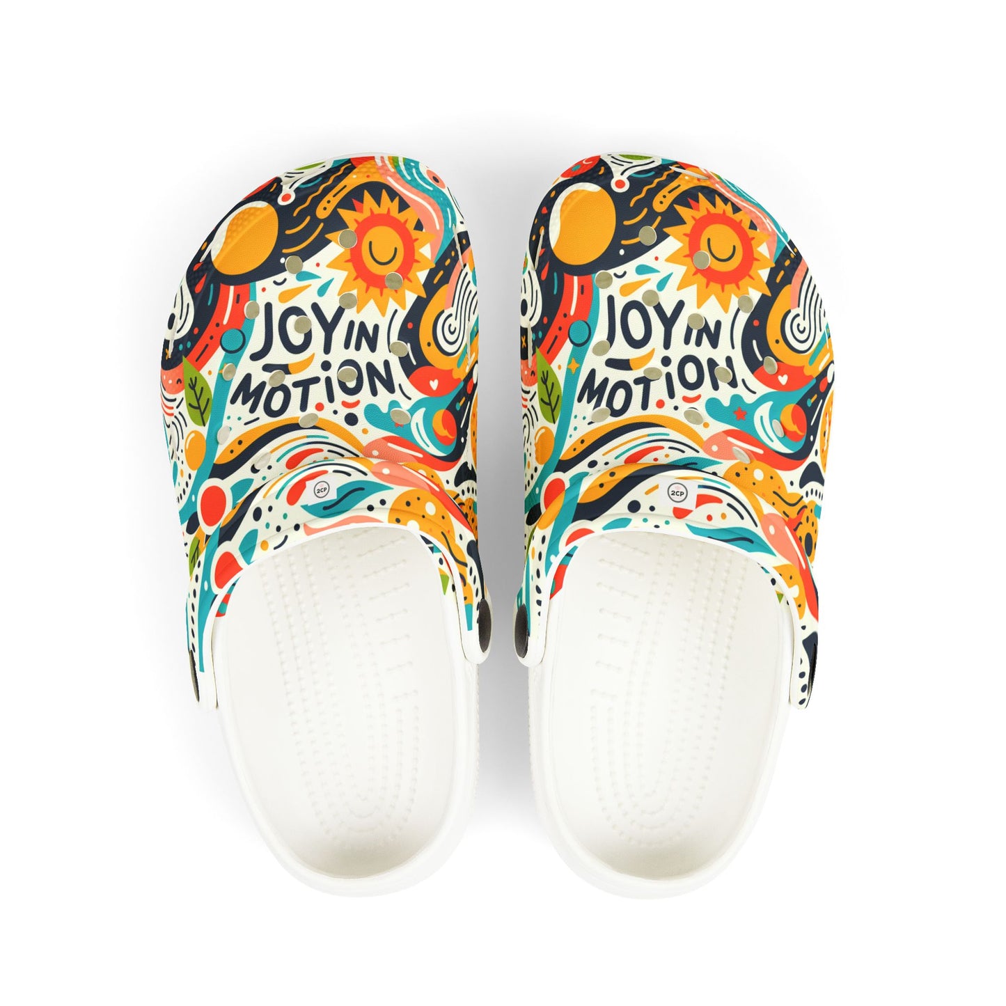 Colorful Kids EVA Foam Clogs - 'Joy in Motion' Design