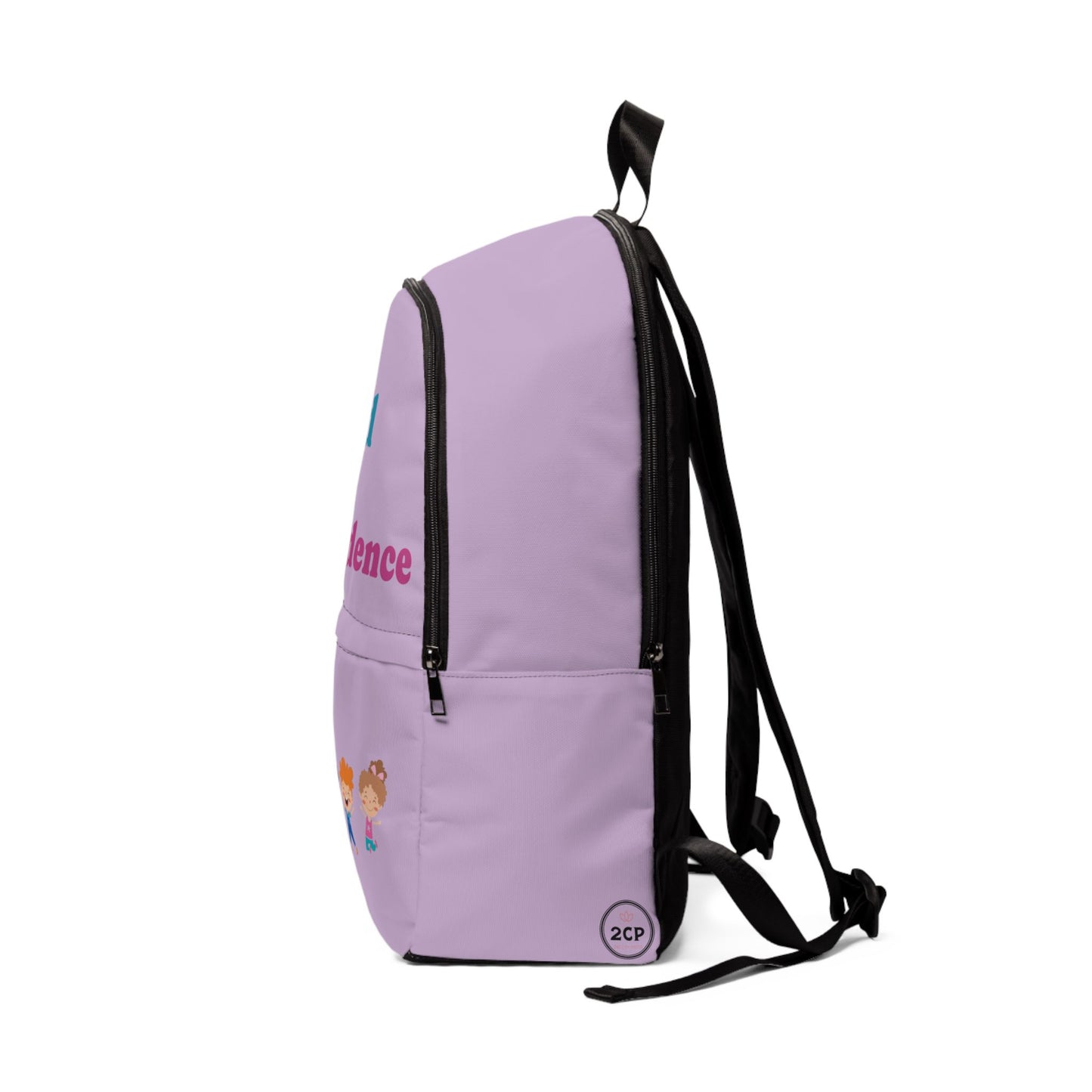 Confidence Backpack - Stylish Unisex Fabric Backpack for School, Travel, Gifts, Durable, Trendy Design