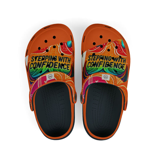 Kids' Colorful EVA Foam Clogs - 'Stepping with Confidence' Design