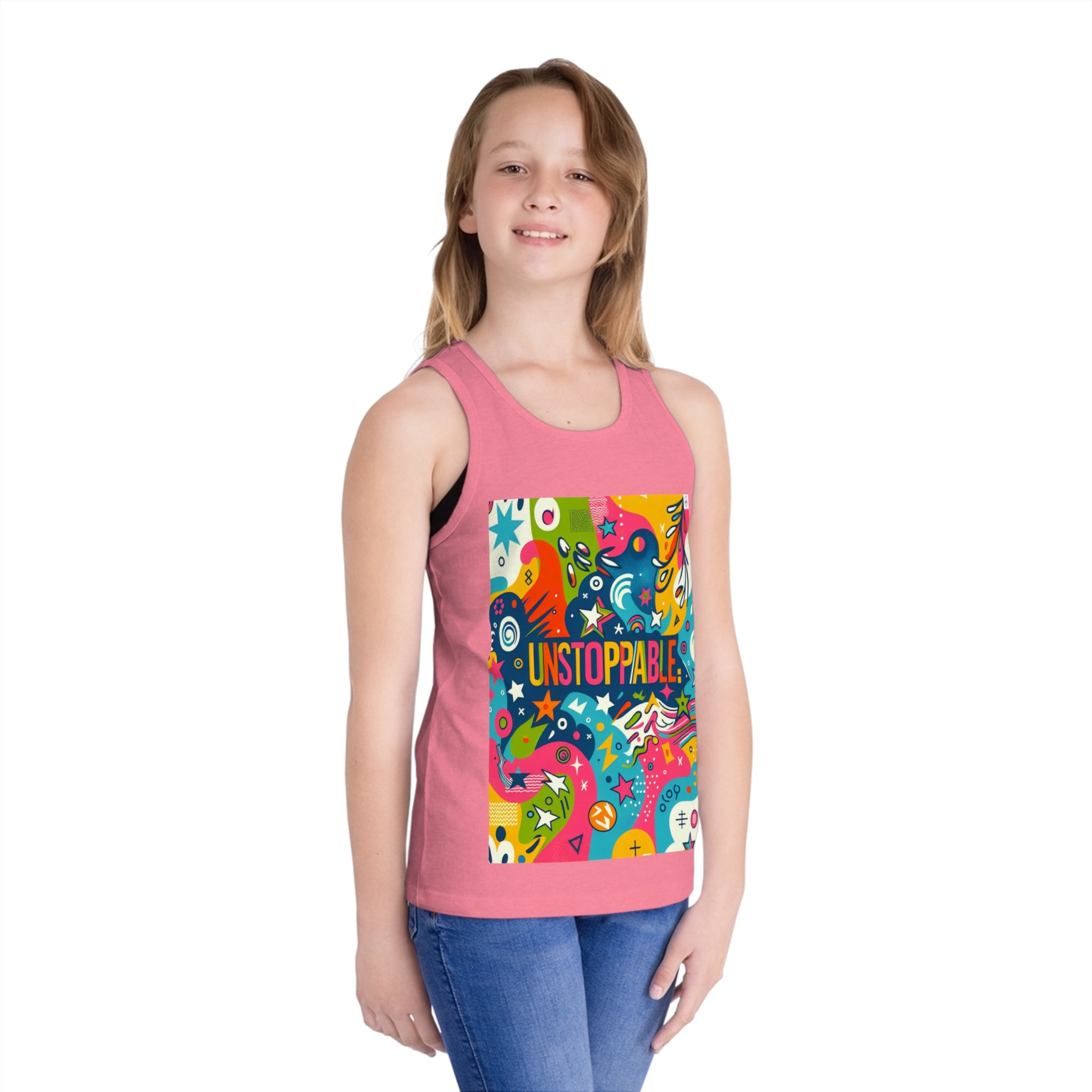 Kids Jersey Tank Top - Unstoppable