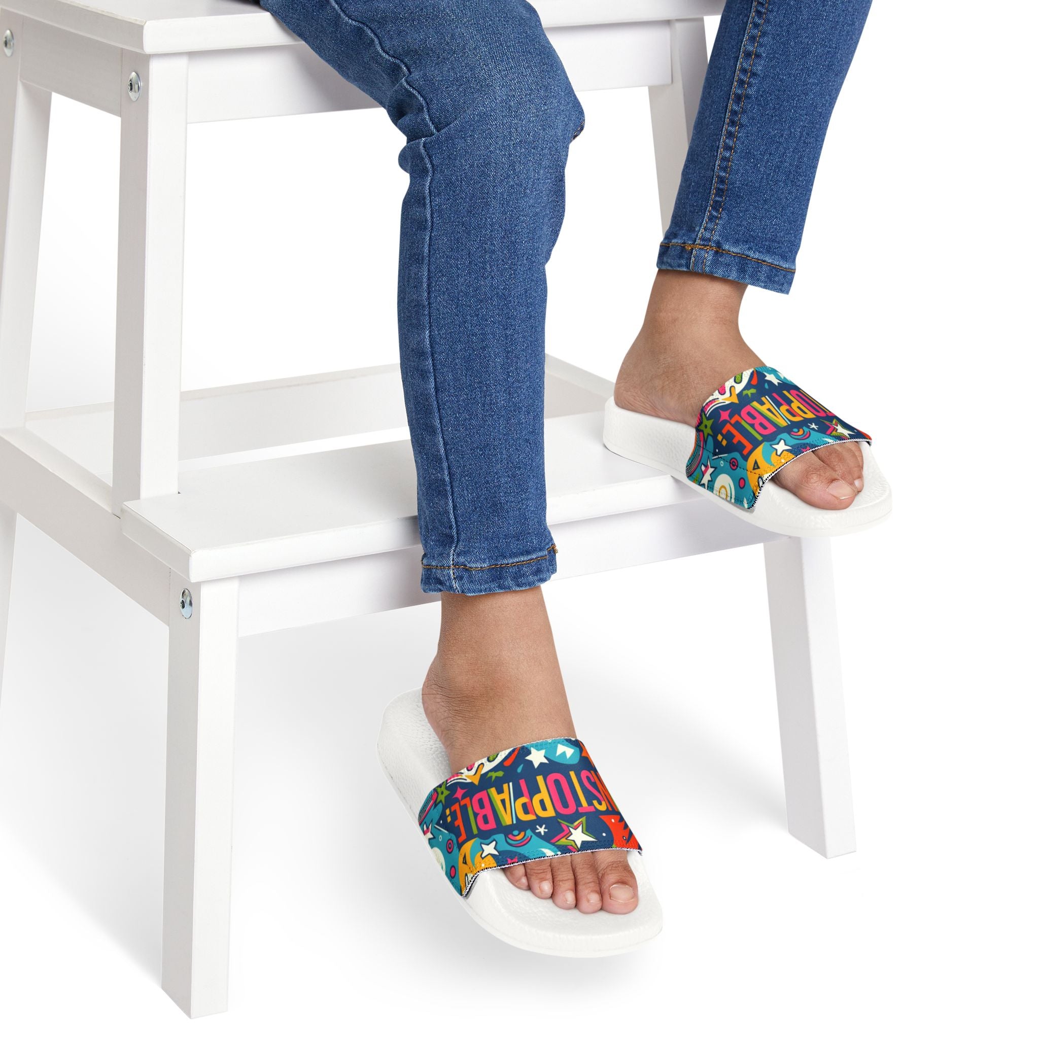 Unstoppable Youth Sandals - Removable-Strap Slip-Ons for Summer Fun