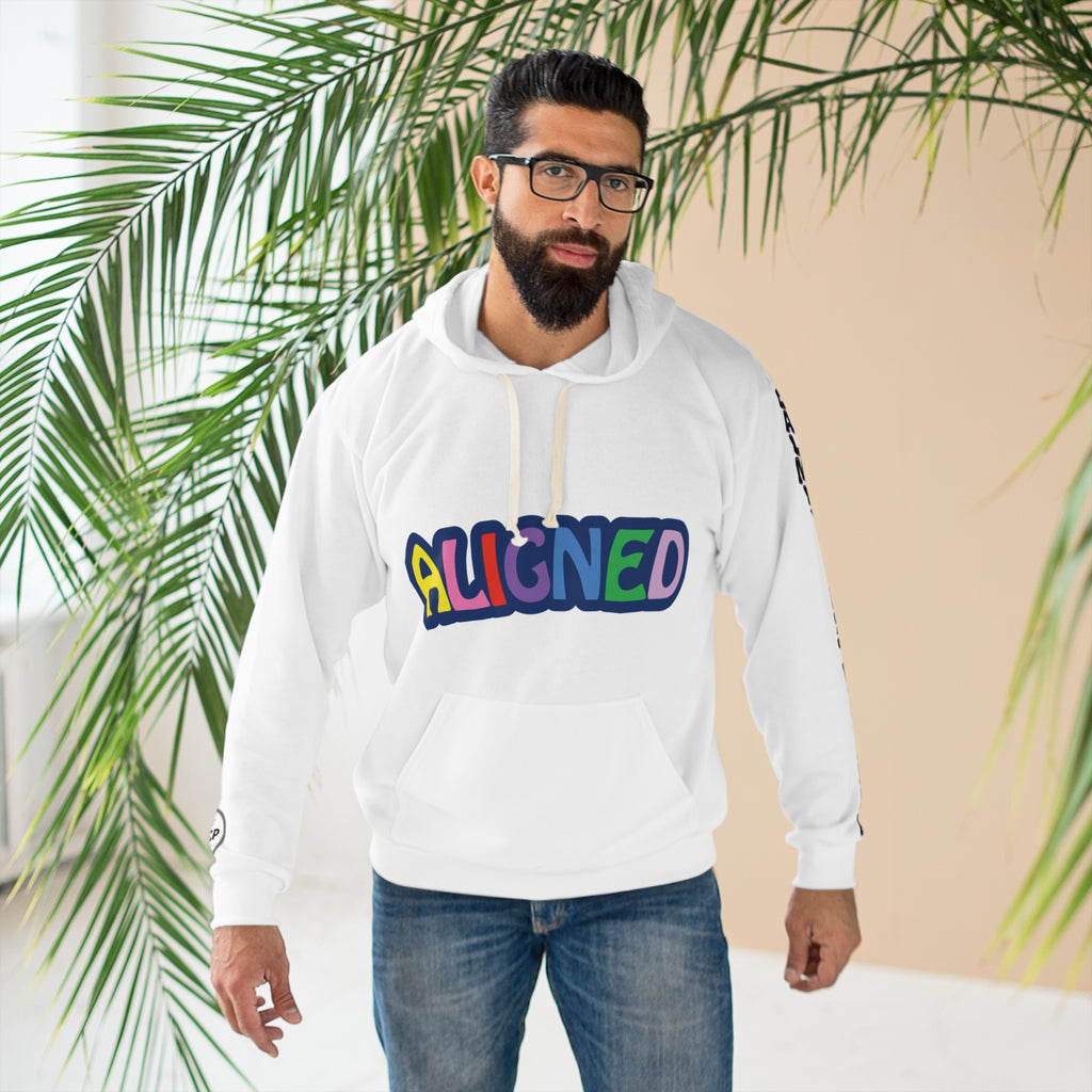 Aligned Graphic Pullover Hoodie