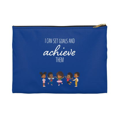 I Can Set Goals & Achieve Them Accessory Pouch