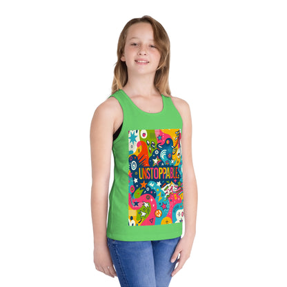 Kids Jersey Tank Top - "Unstoppable"