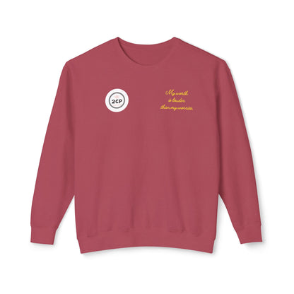 My Worth Is Louder Than My Worries Crewneck Sweatshirt