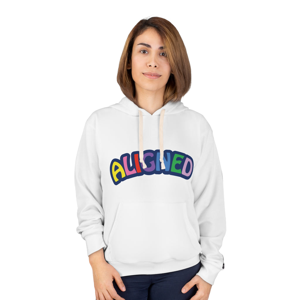 Aligned Graphic Pullover Hoodie