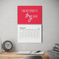 2027 kids affirmation wall calendar with monthly affirmations