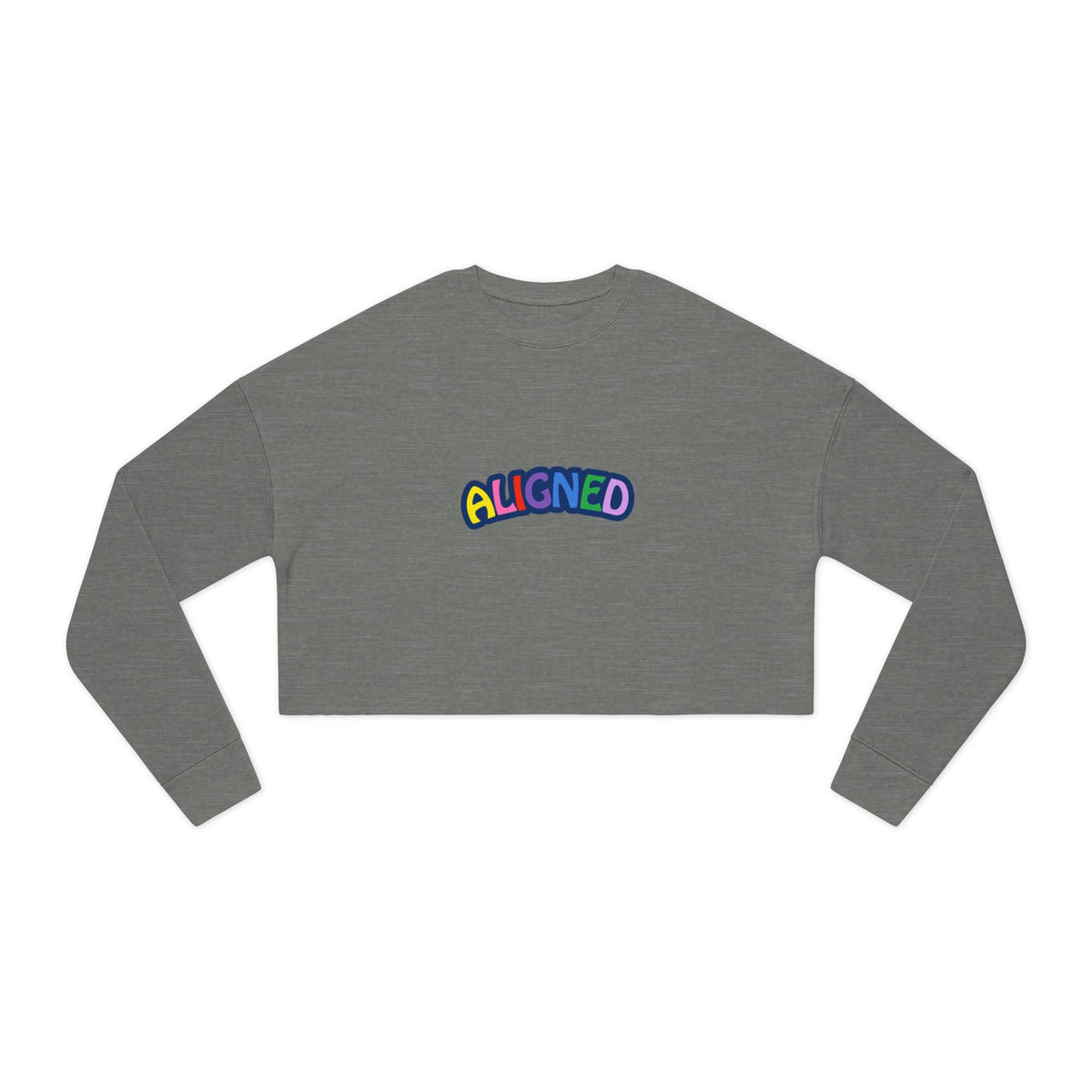 Aligned Cropped Sweatshirt