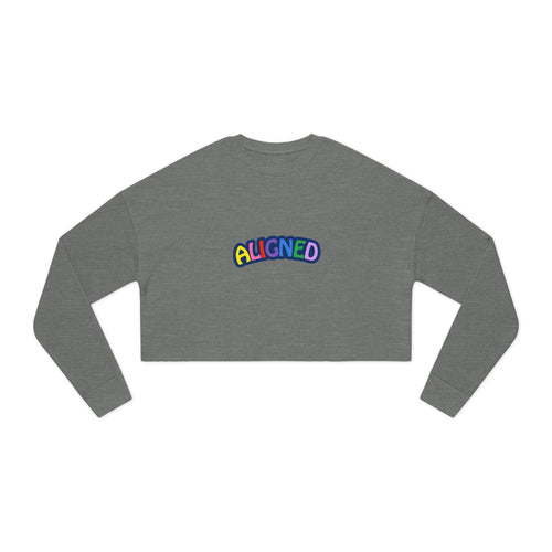 Aligned Cropped Sweatshirt