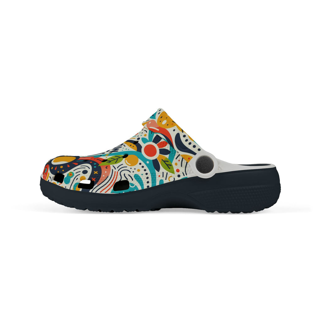 Colorful Kids EVA Foam Clogs - 'Joy in Motion' Design