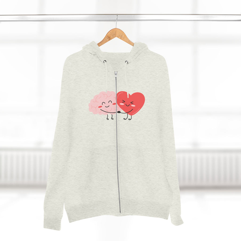Kind Heart Brave Mind Zip Hoodie