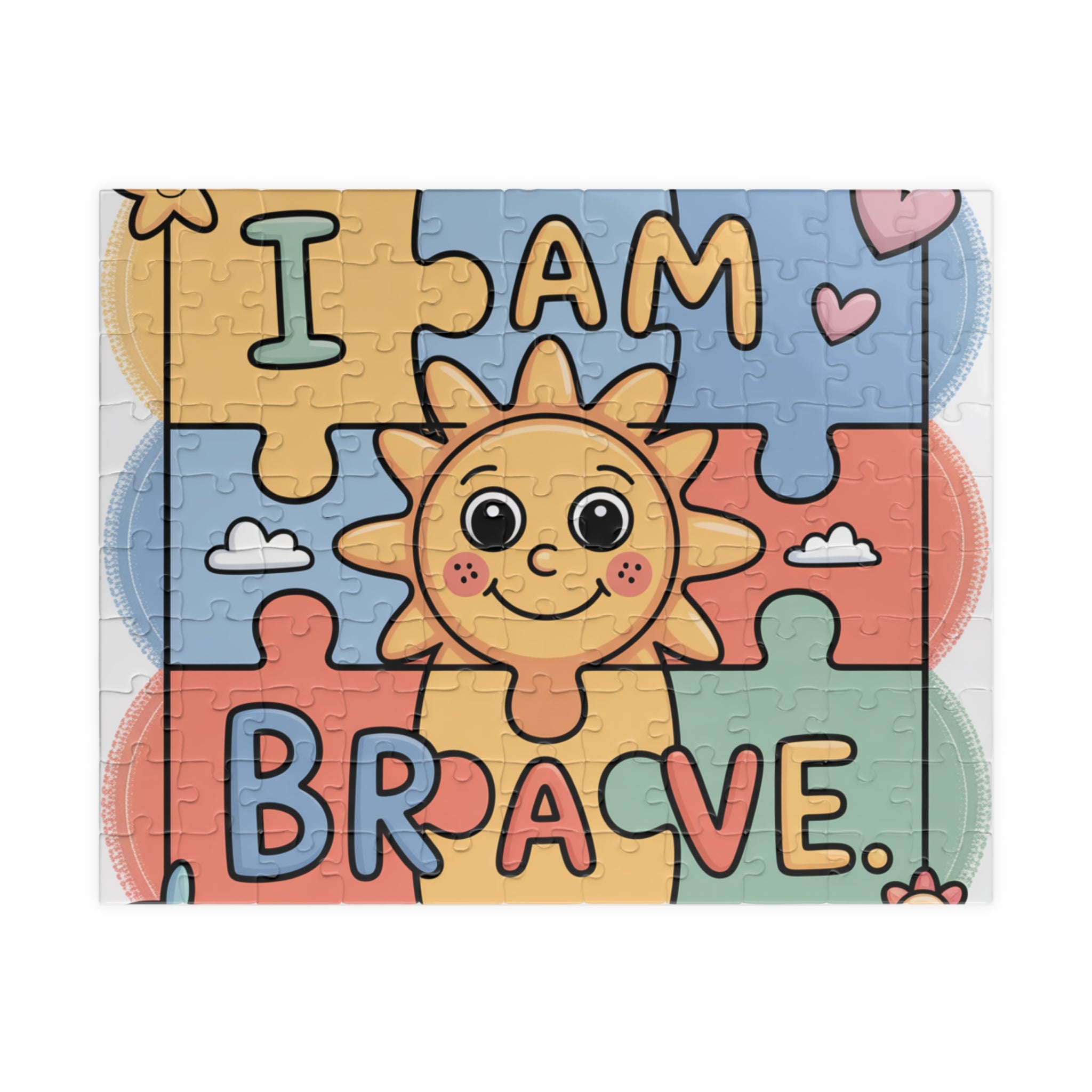 I Am Brave Kids Puzzle — Motivational 110–1014 Piece Jigsaw for Children