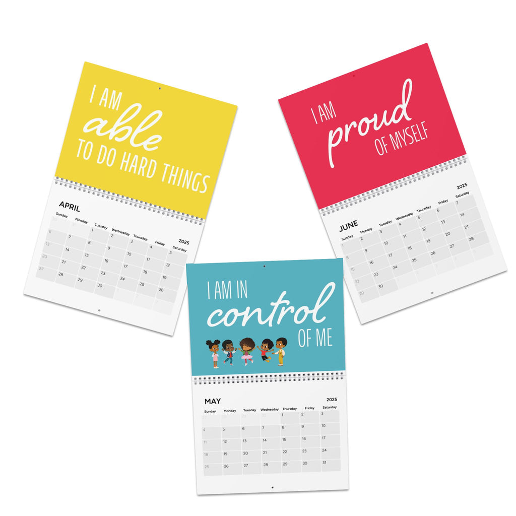 Affirmation Calendar (2025) for Kids (10.8 x 8.4)