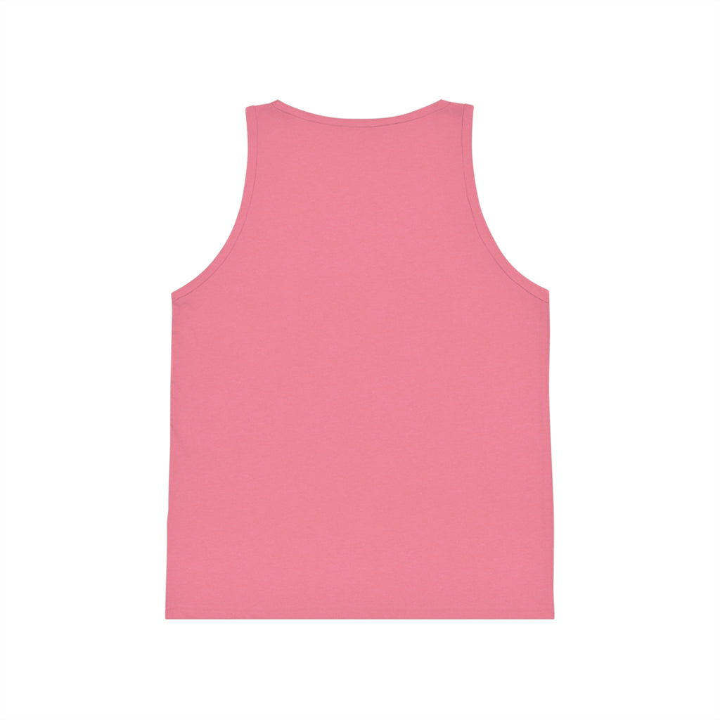 Colorful Kids Jersey Tank Top - "Progress Over Perfection"