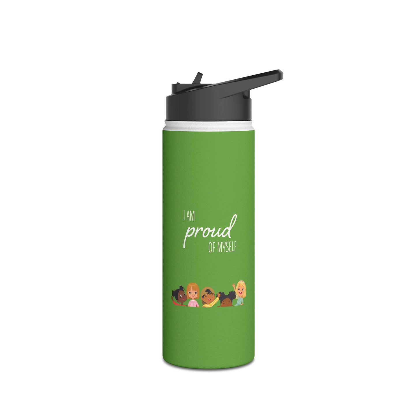 I am Proud of Myself Stainless Steel Water Bottle