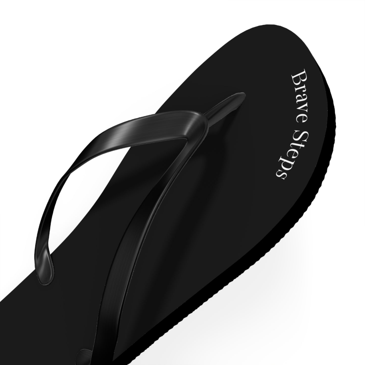 Brave Steps | Black Flip Flops