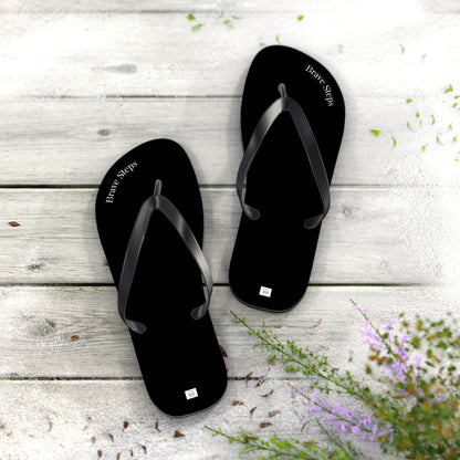Brave Steps | Black Flip Flops
