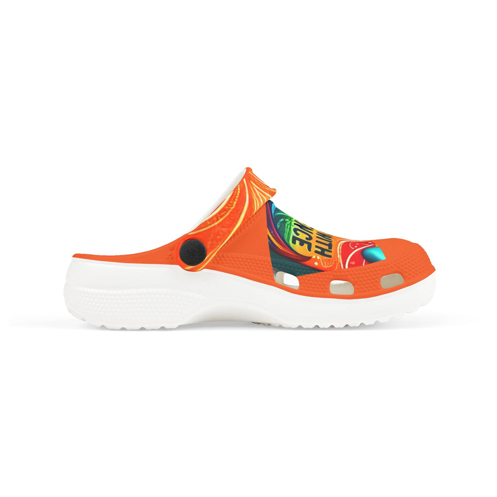 Kids' Colorful EVA Foam Clogs - 'Stepping with Confidence' Design