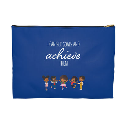 I Can Set Goals & Achieve Them Accessory Pouch