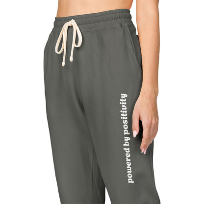 Unisex Garment-Dyed Fleece Sweatpants Powered by Positivity- Cozy Lounge Pants for Home, Comfortable Joggers for Workout, Perfect Gift for Friends and [...]