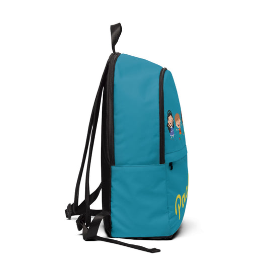 Empowering Kids Fabric Backpack - Packed with Power, School Bag, Children’s Backpack, Trendy Rucksack, Birthday Gift, Fun Travel Gear