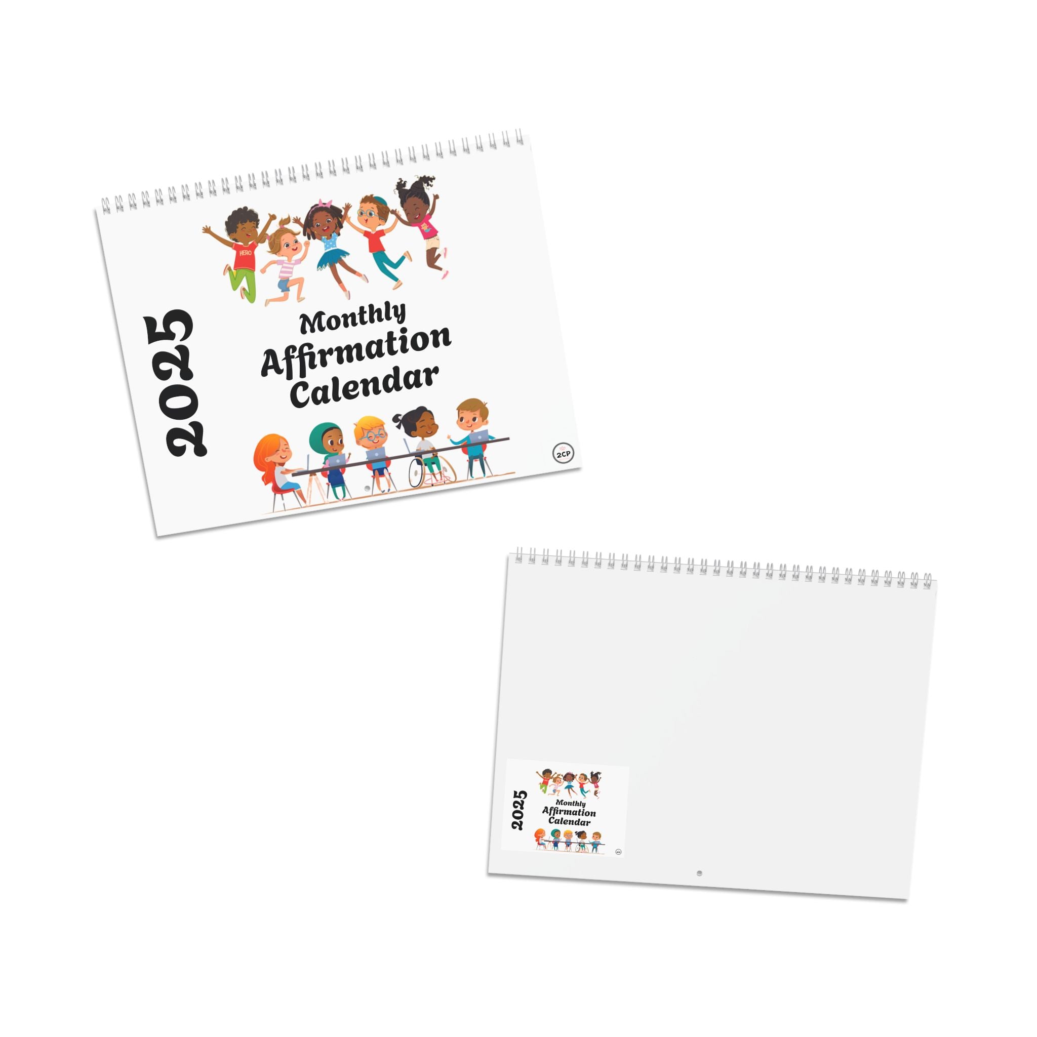 Affirmation Calendar (2025) for Kids (10.8 x 8.4)