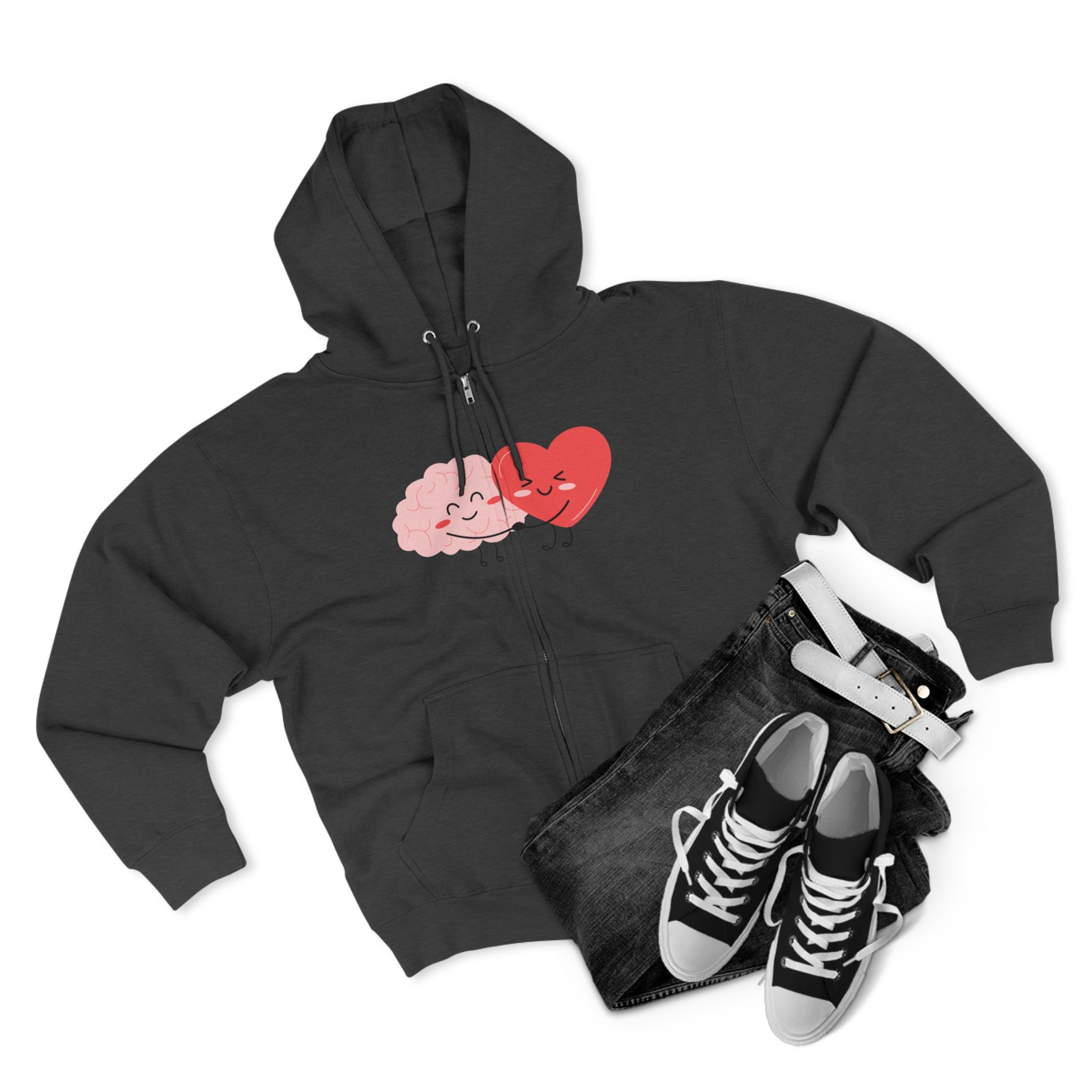 Kind Heart Brave Mind Zip Hoodie
