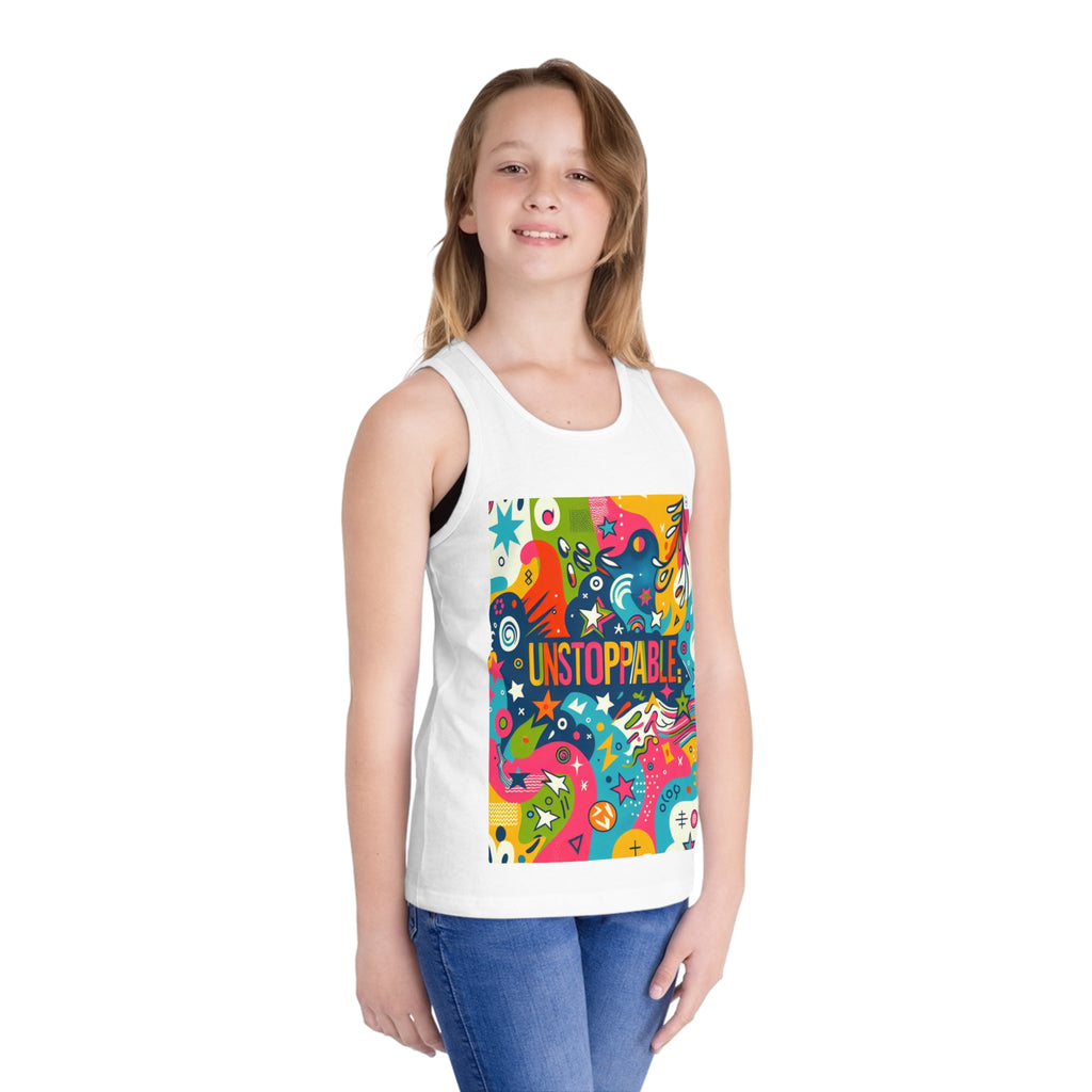 Kids Jersey Tank Top - Unstoppable