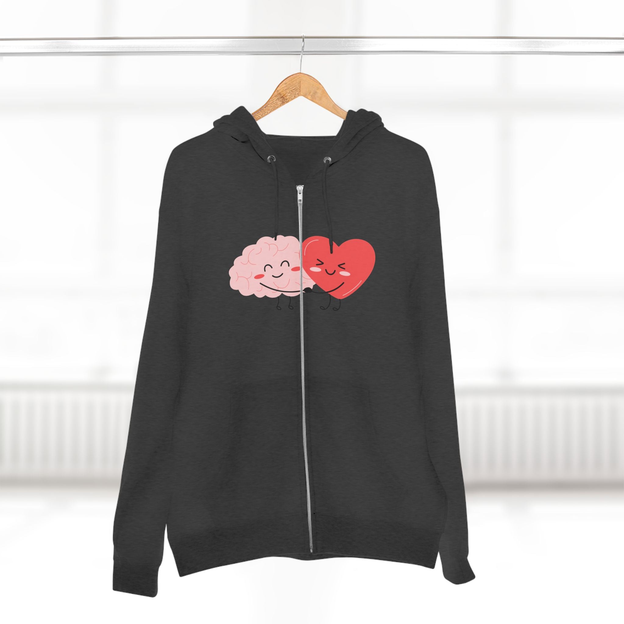 Kind Heart Brave Mind Zip Hoodie