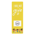 I Will Not Give Up Rubber Yoga Mat