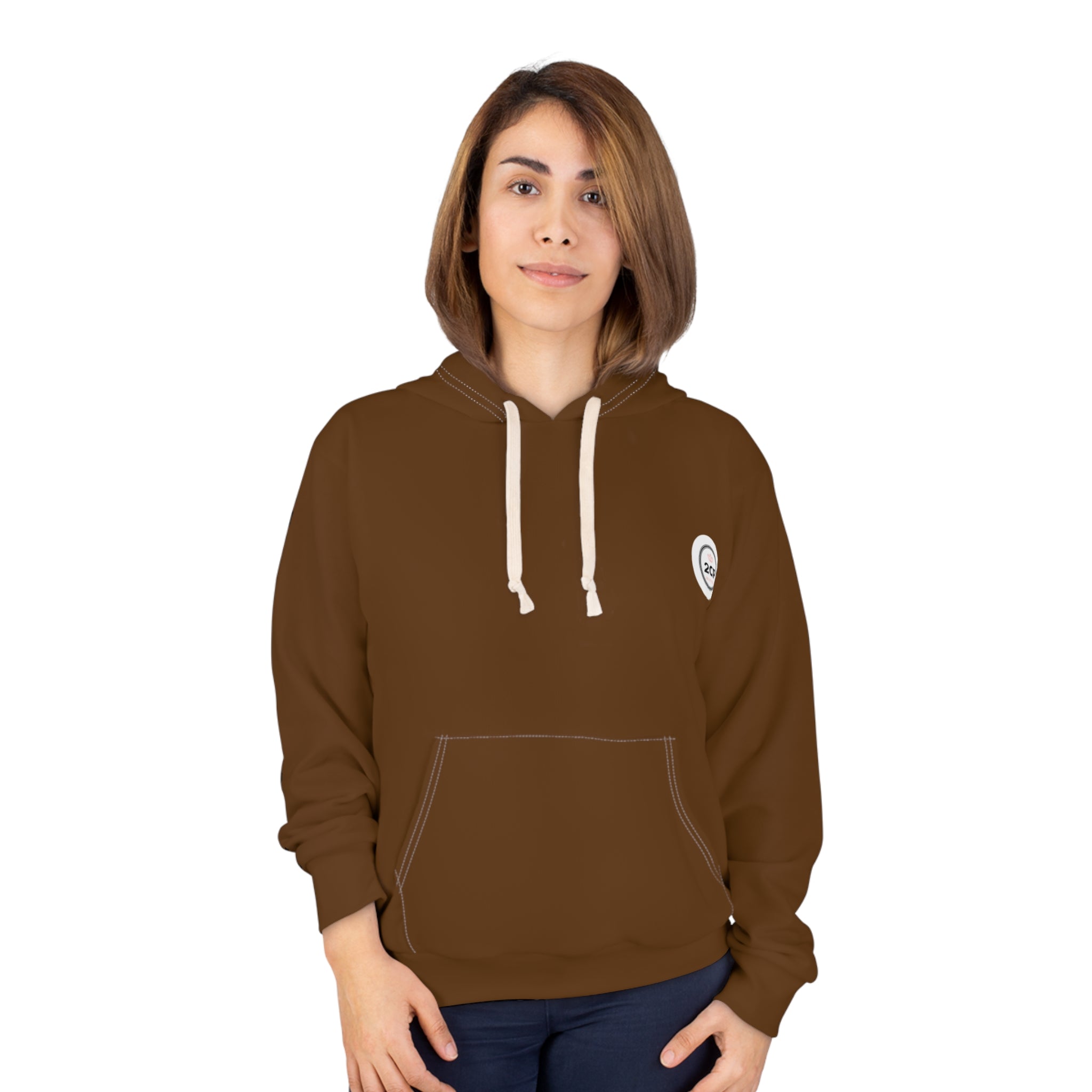 Confidence Travels With Me —  Pullover Graphic Hoodie