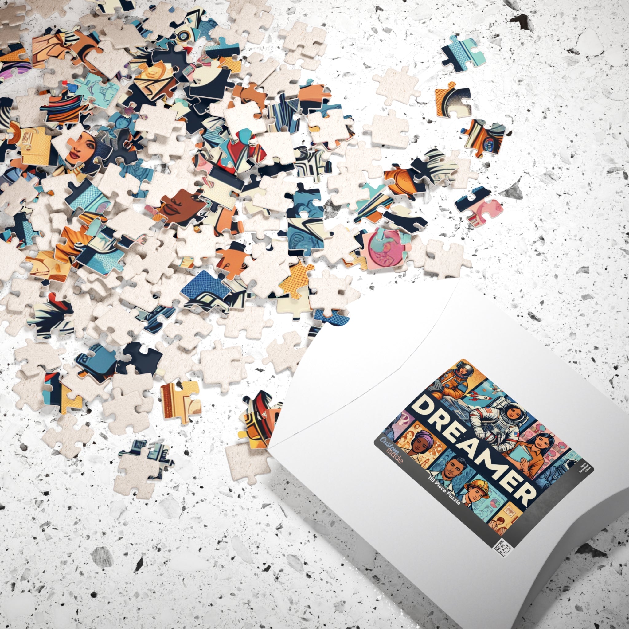 Dreamer Careers Collage Puzzle — Inspirational Jigsaw (110–1014 pcs)