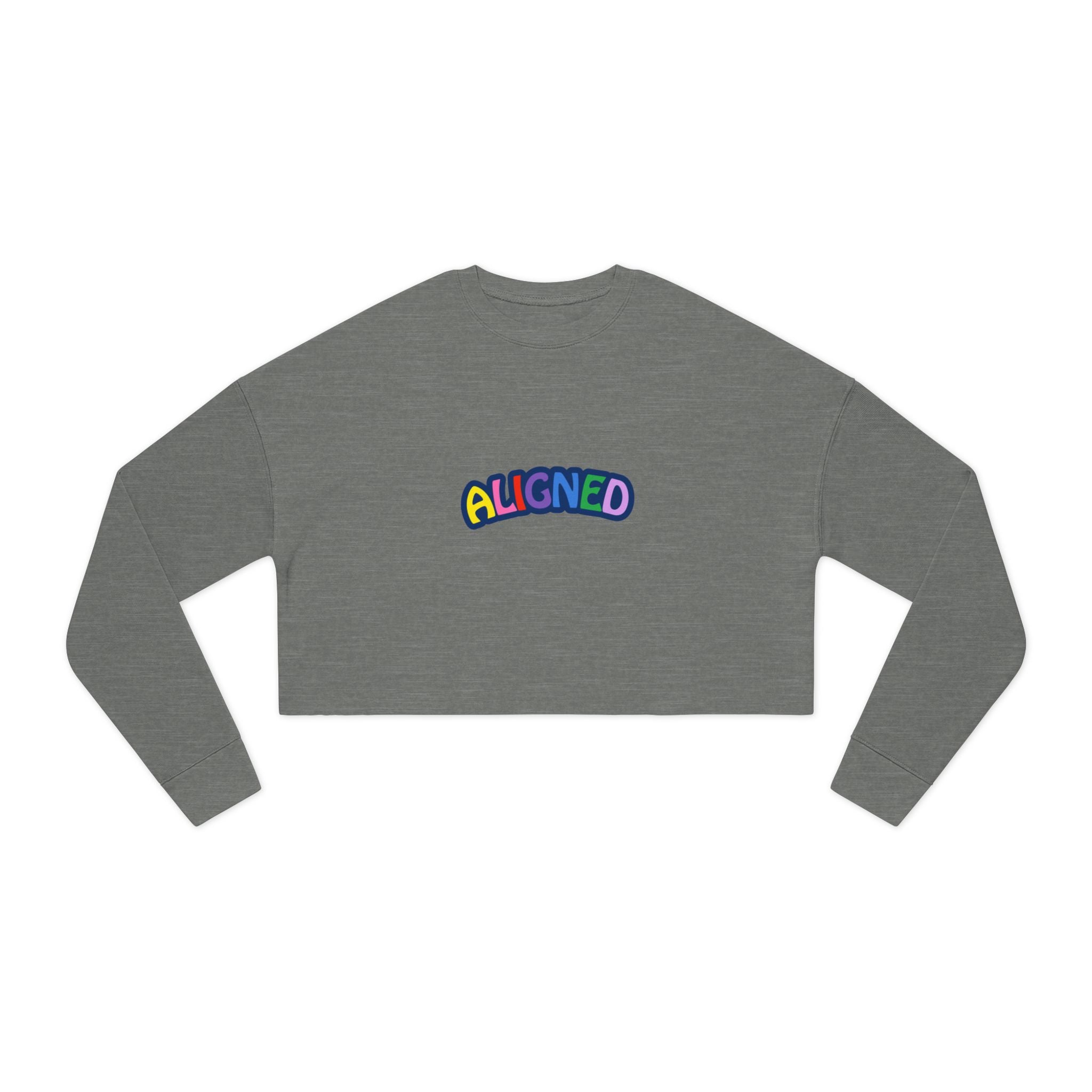 Aligned Cropped Sweatshirt