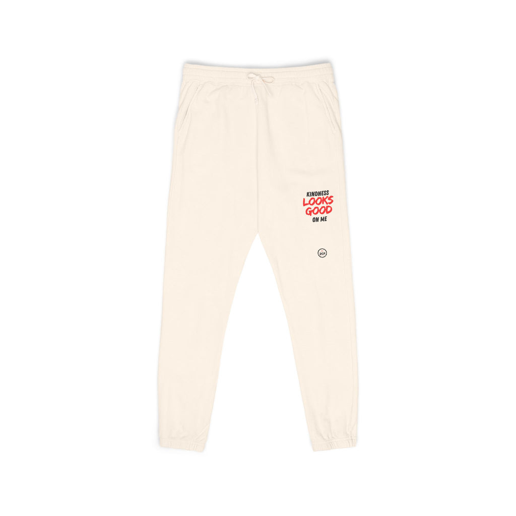 Kindness Looks Good On Me Cozy Fleece Sweatpants