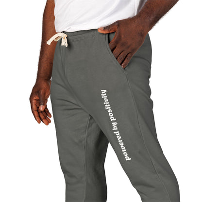 Unisex Garment-Dyed Fleece Sweatpants Powered by Positivity- Cozy Lounge Pants for Home, Comfortable Joggers for Workout, Perfect Gift for Friends and [...]