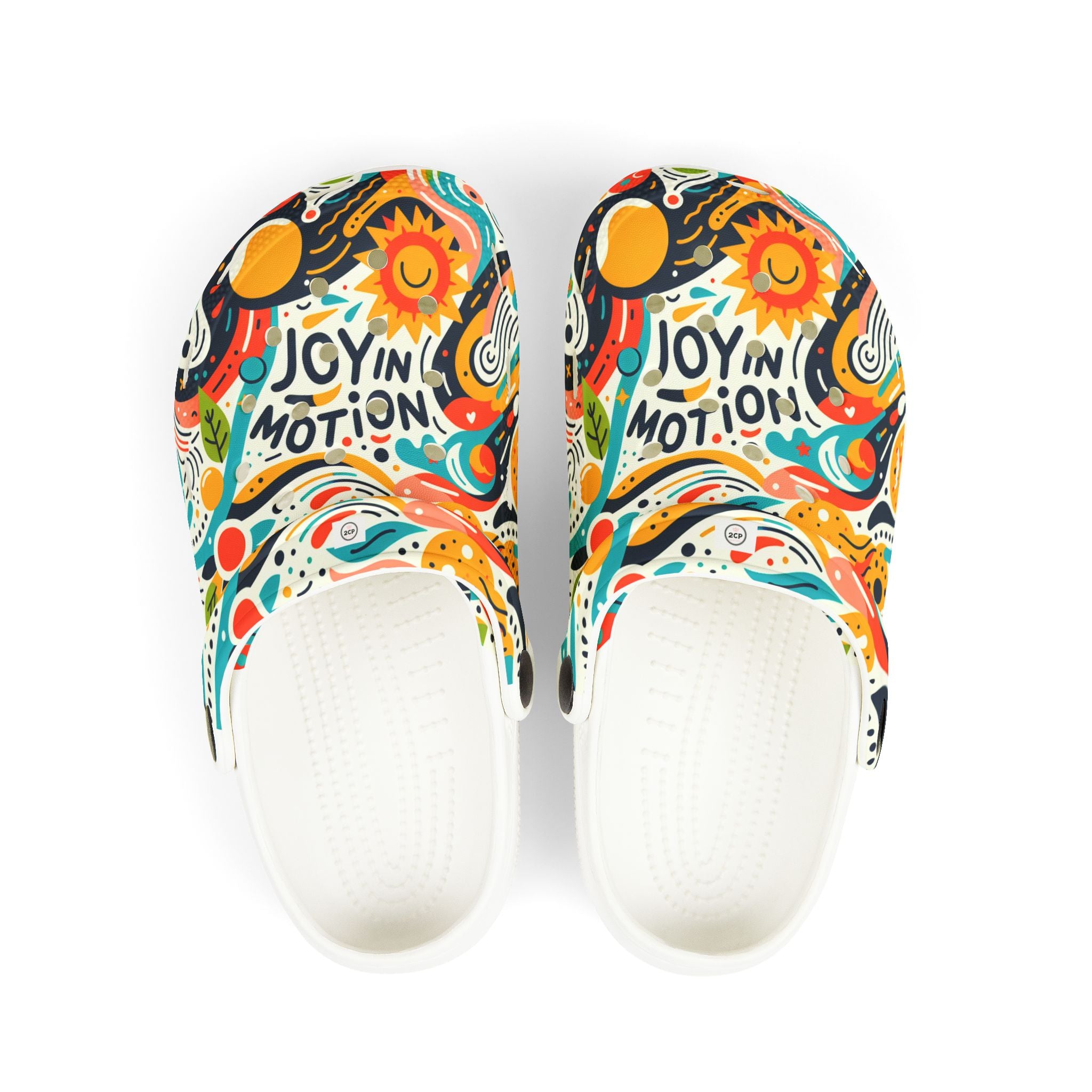 Colorful Kids EVA Foam Clogs - 'Joy in Motion' Design