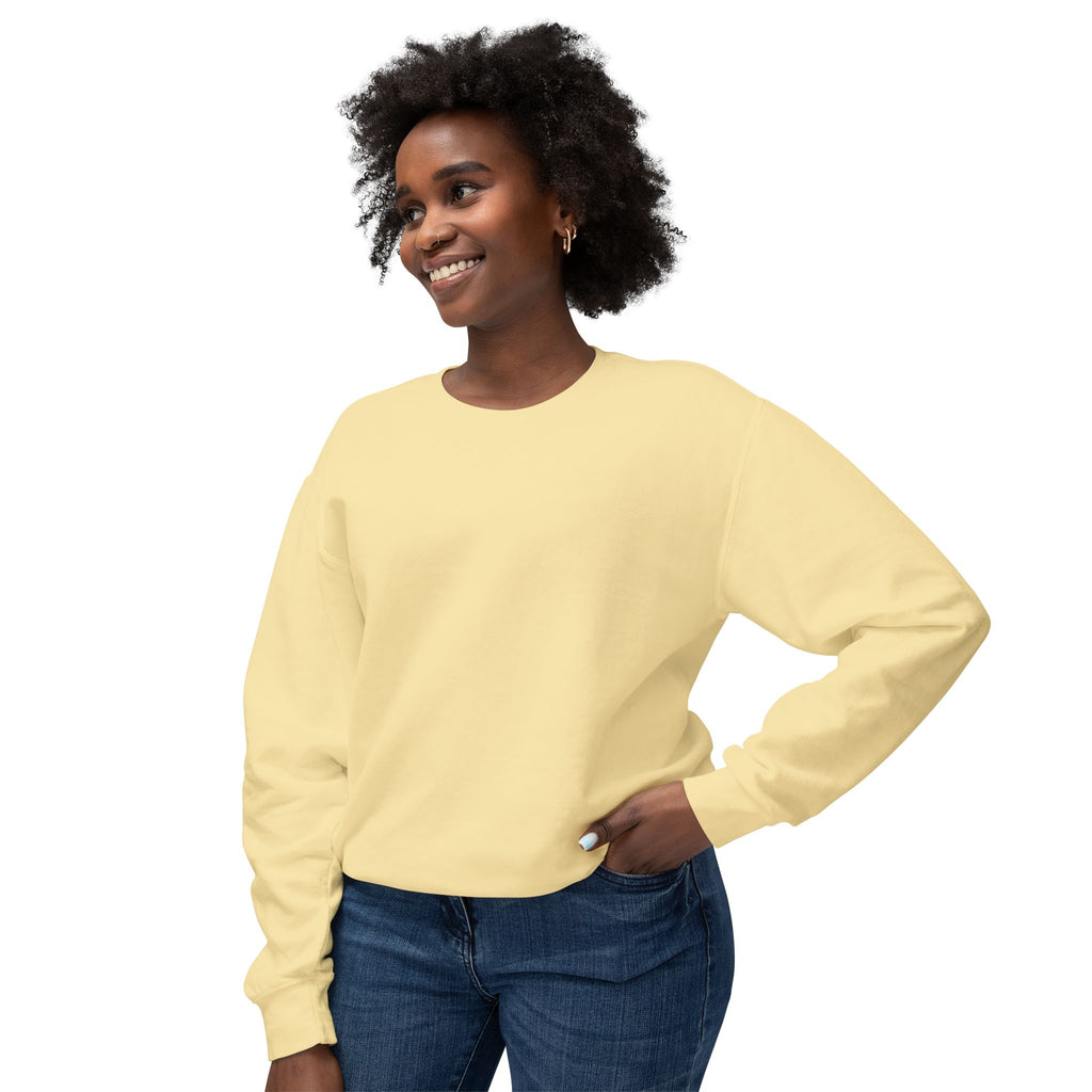 My Worth Is Louder Than My Worries Affirmation Crewneck Sweatshirt