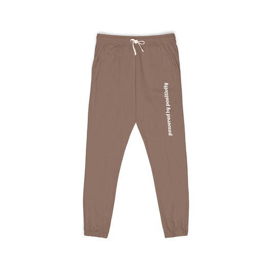 Unisex Garment-Dyed Fleece Sweatpants Powered by Positivity- Cozy Lounge Pants for Home, Comfortable Joggers for Workout, Perfect Gift for Friends and [...]