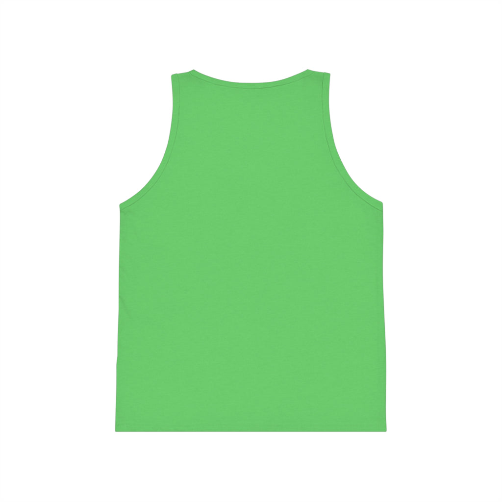 Colorful Kids Jersey Tank Top - "Progress Over Perfection"