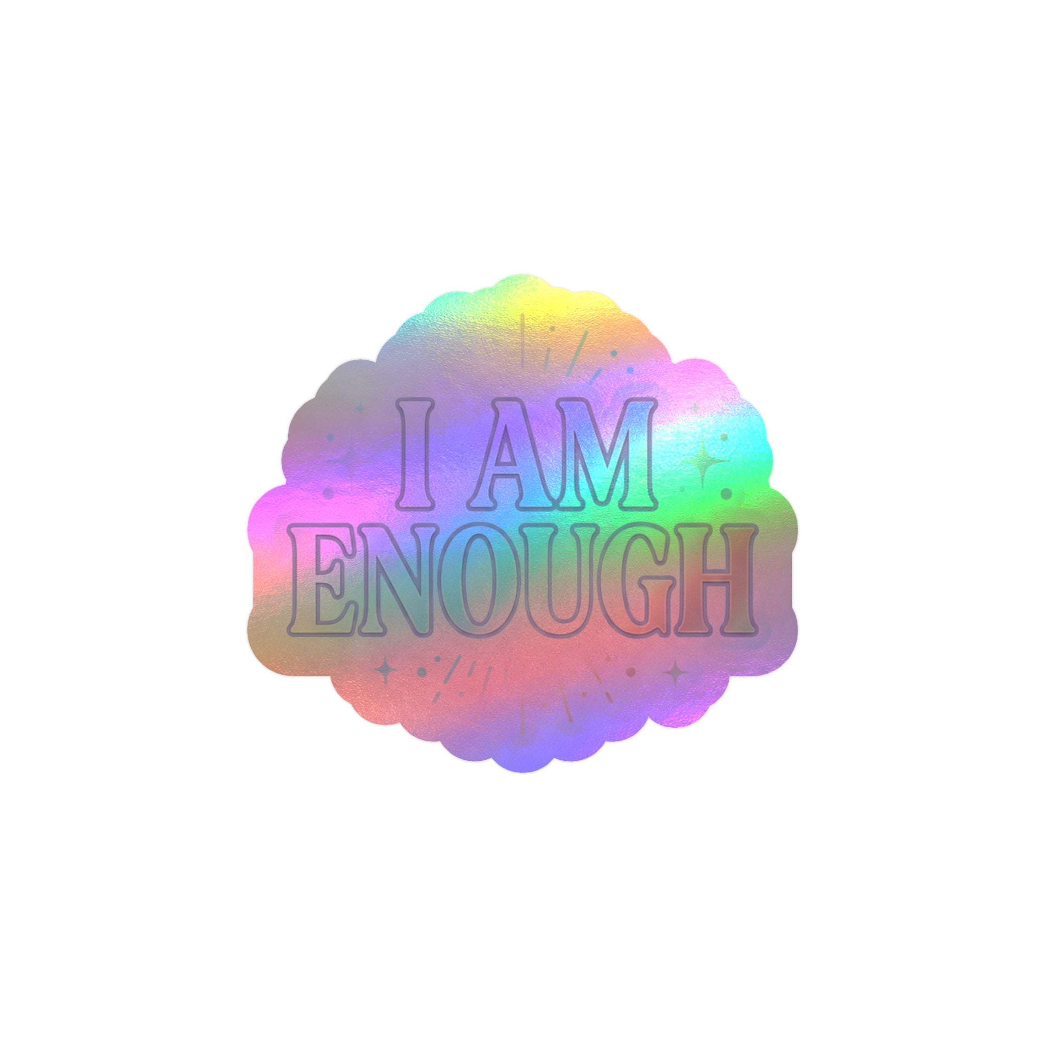 Complete Affirmation Sticker Set - Holographic Collection