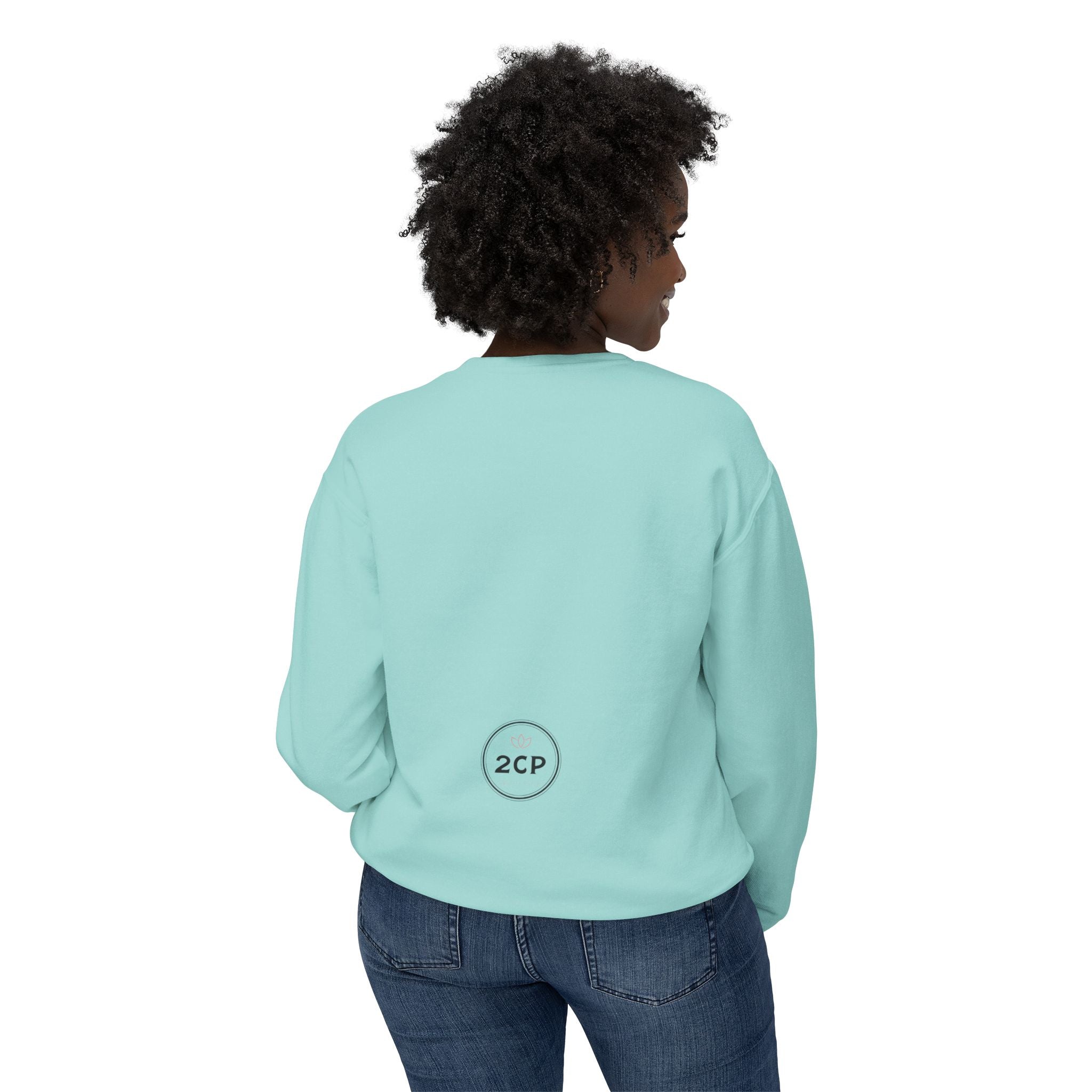 Vibes Too High Unisex Lightweight Crewneck Sweatshirt