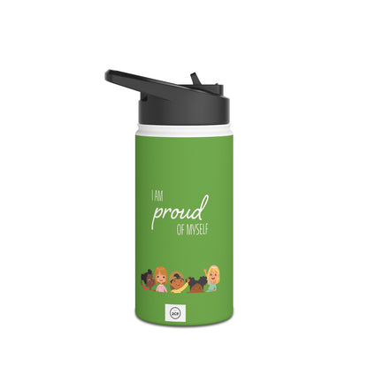 I am Proud of Myself Stainless Steel Water Bottle